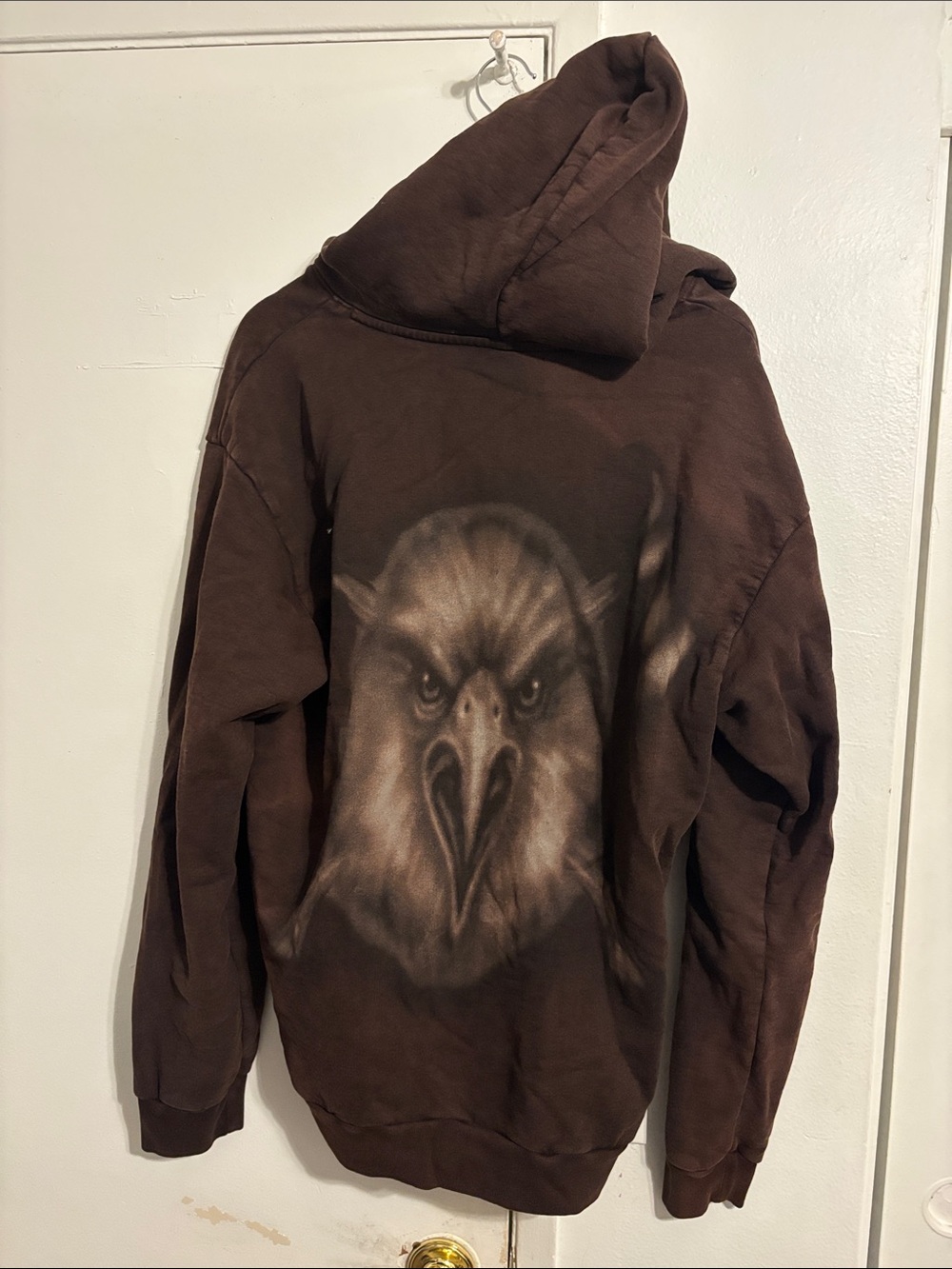 Travis Scott Men's Brown and Black Hoodie